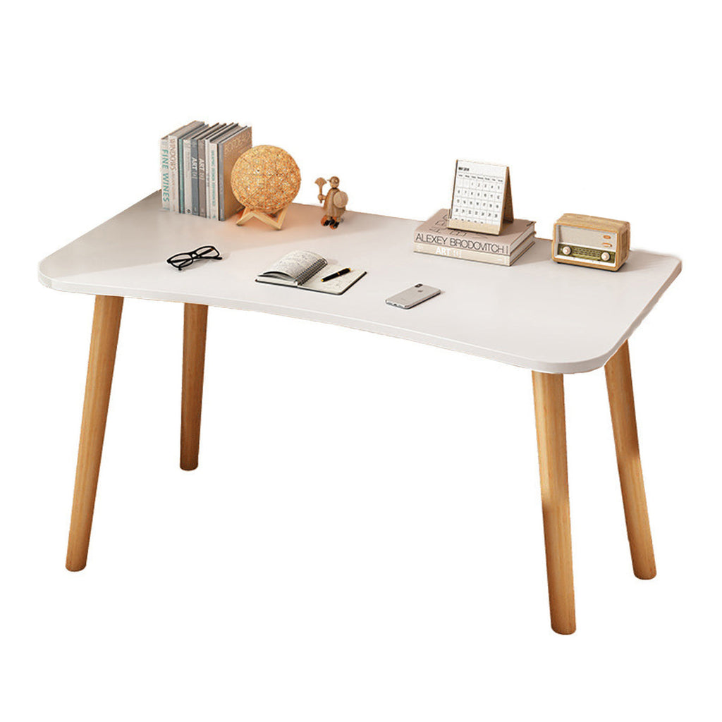 120cm Rectangular Writing Desk in White or Khaki