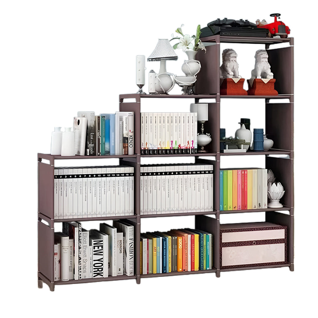 Steel Frame Modular Cube Bookcase