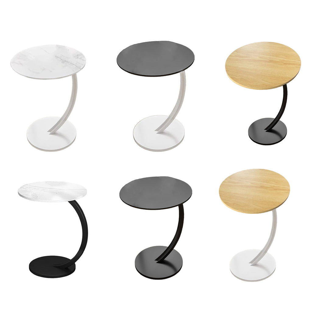 C-Shape Sofa Side Table Available in Six Colours