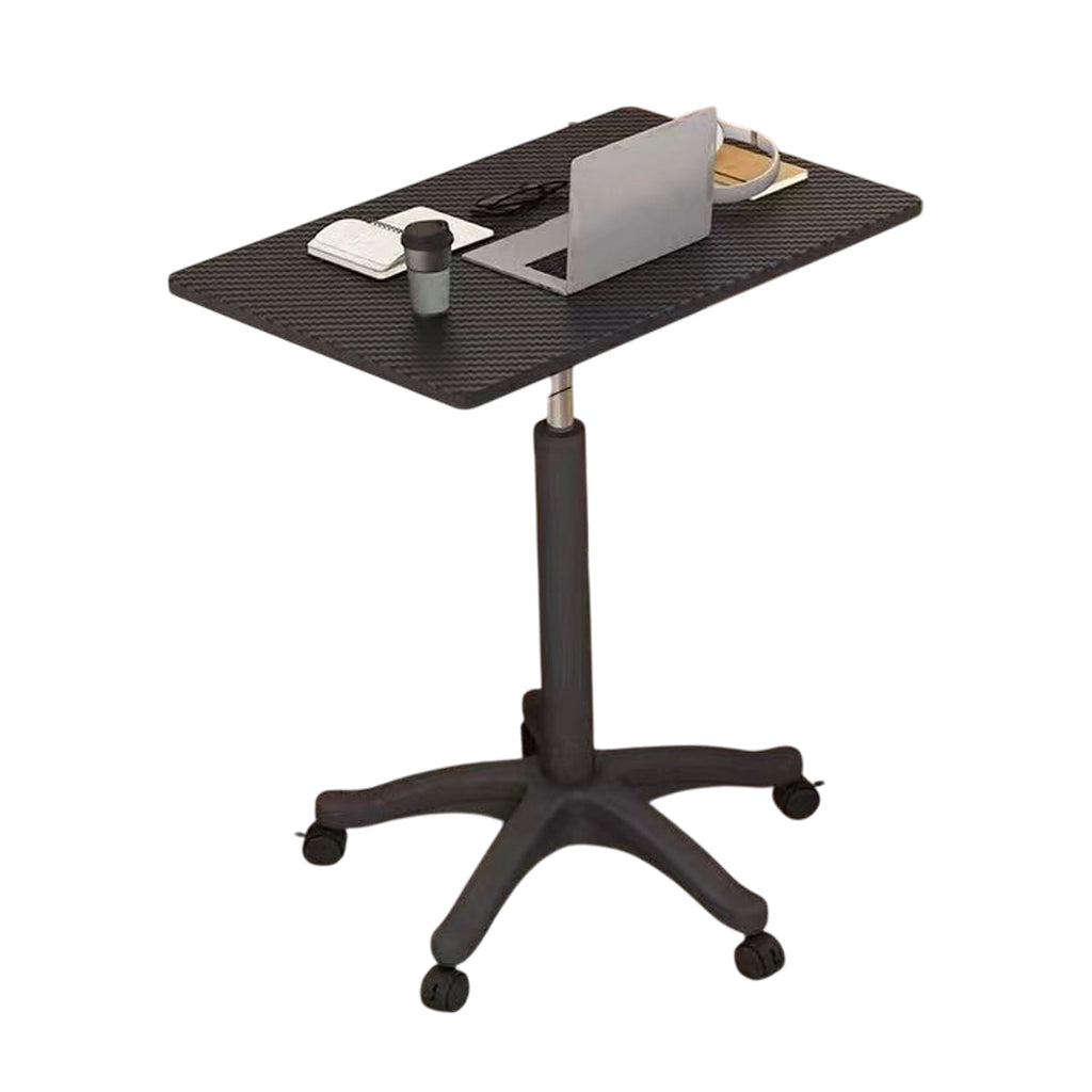 Gas-Lift Sit-Stand Table Featuring Star Legs