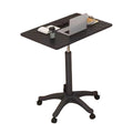 Gas-Lift Sit-Stand Table Featuring Star Legs