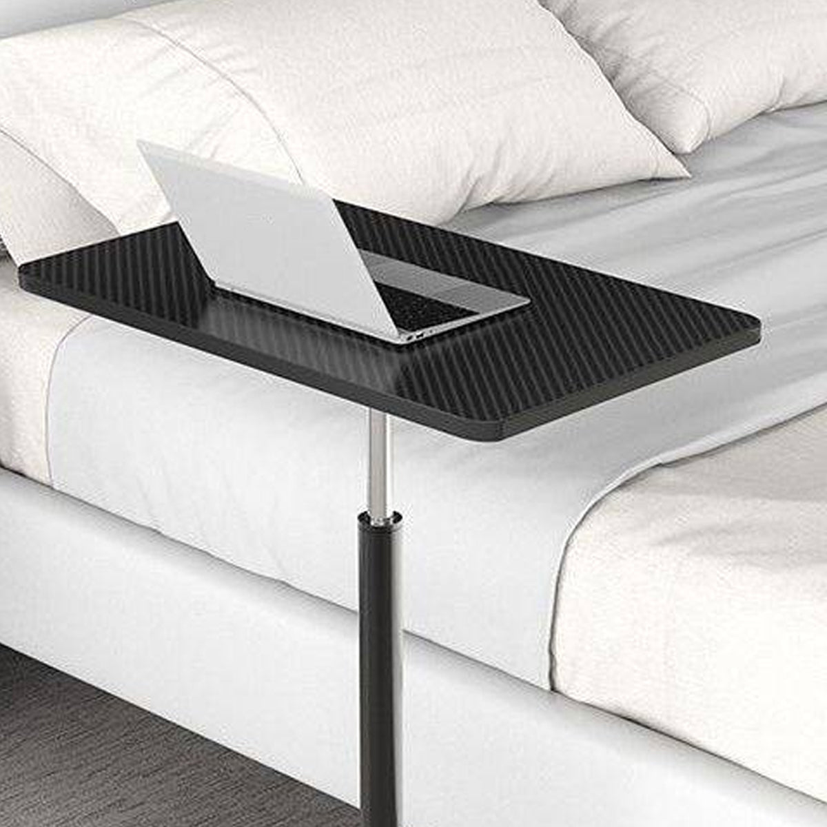 Gas-Lift Sit-Stand Table Featuring Star Legs