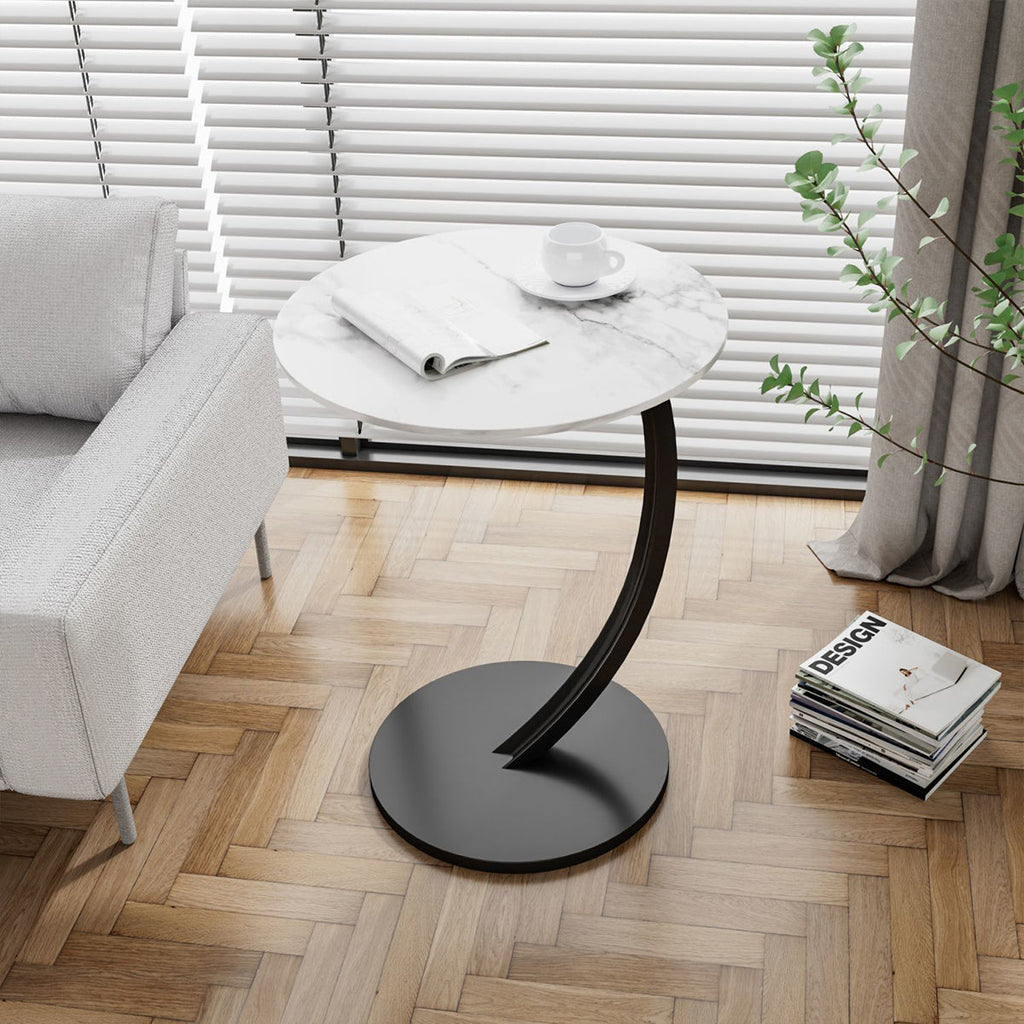 C-Shape Sofa Side Table Available in Six Colours