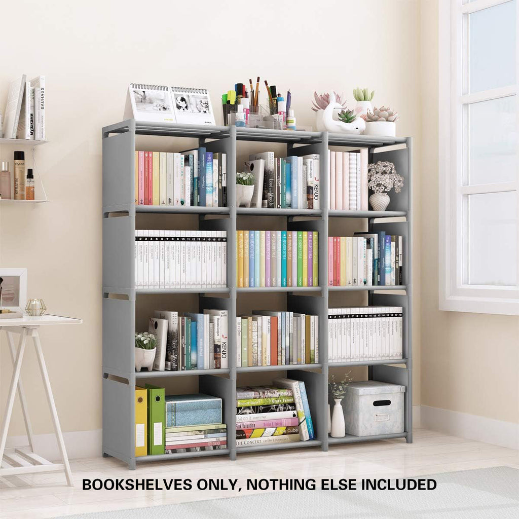 Steel Frame Modular Cube Bookcase