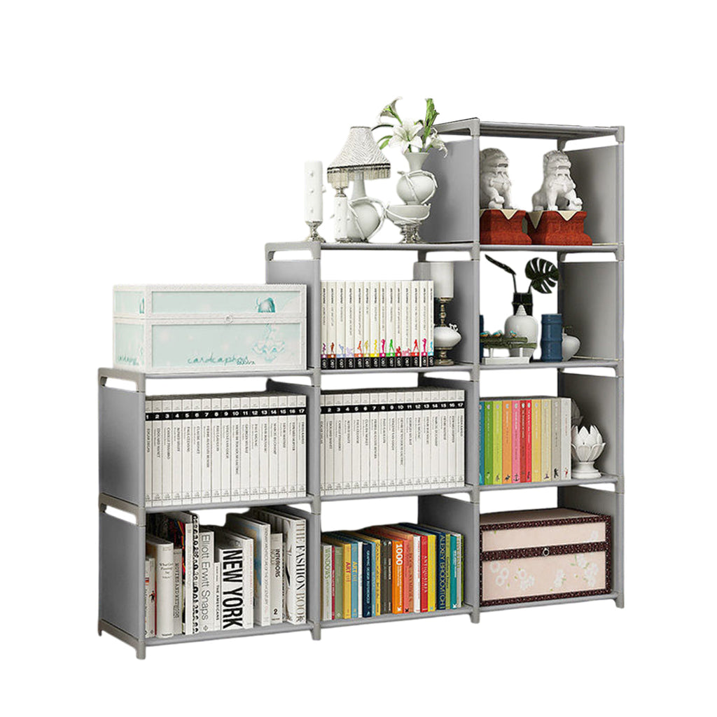 Steel Frame Modular Cube Bookcase