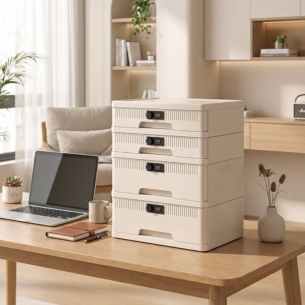 Digital Lock Storage Cabinet with 4 or 5 Drawers