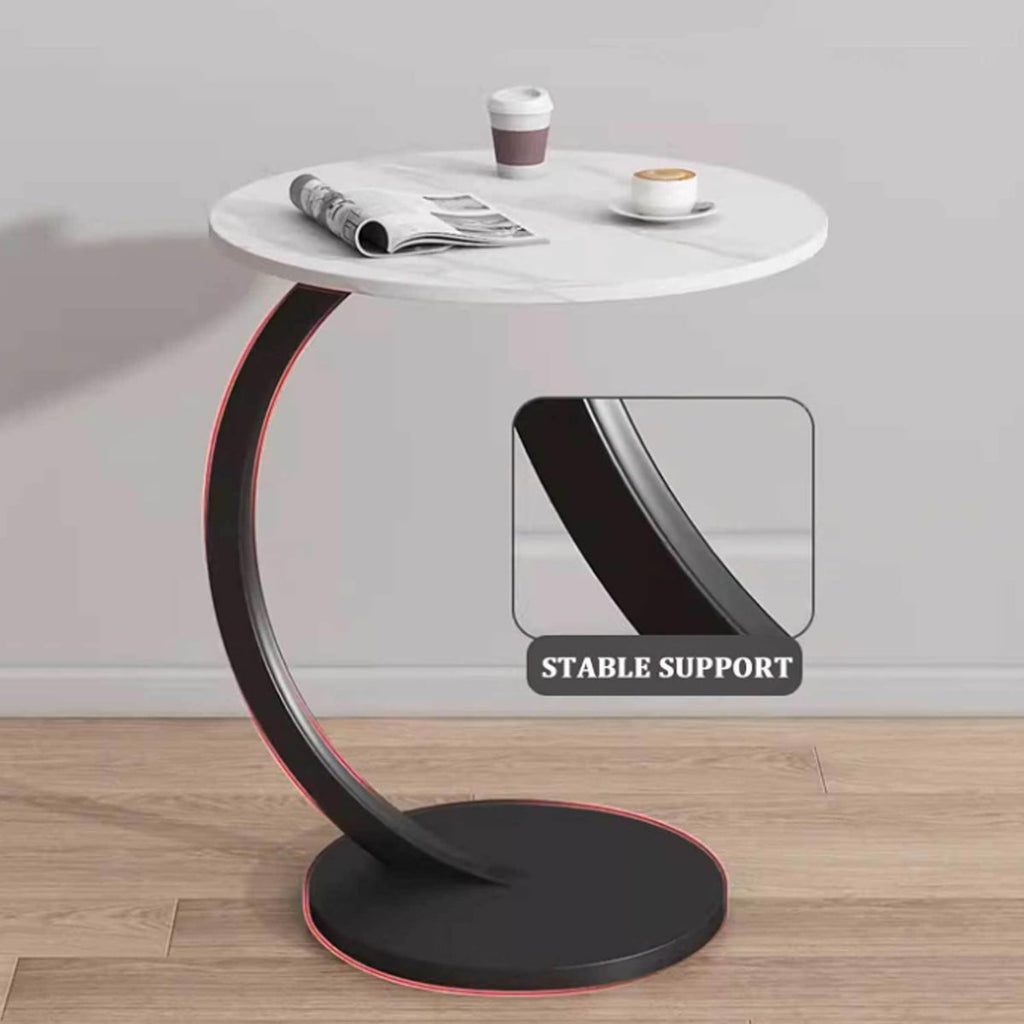 C-Shape Sofa Side Table Available in Six Colours