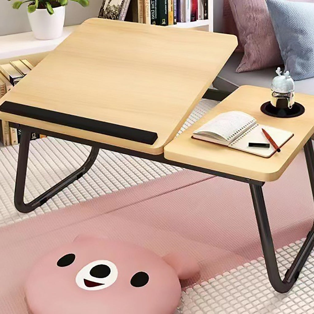 Adjustable Folding Lap Table with 5 Height Settings