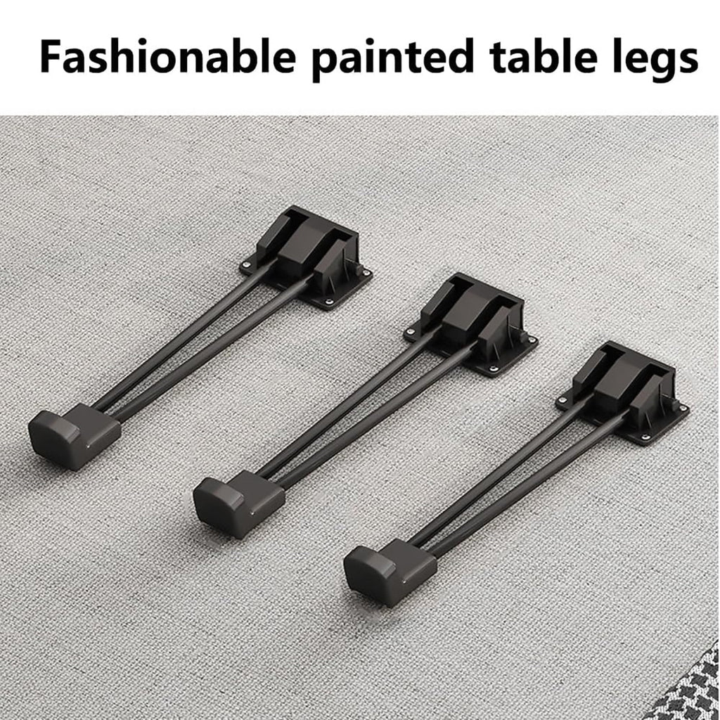 Round Foldable MDF Table with Lockable Legs