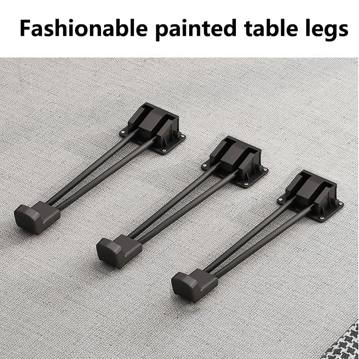 Round Foldable MDF Table with Lockable Legs