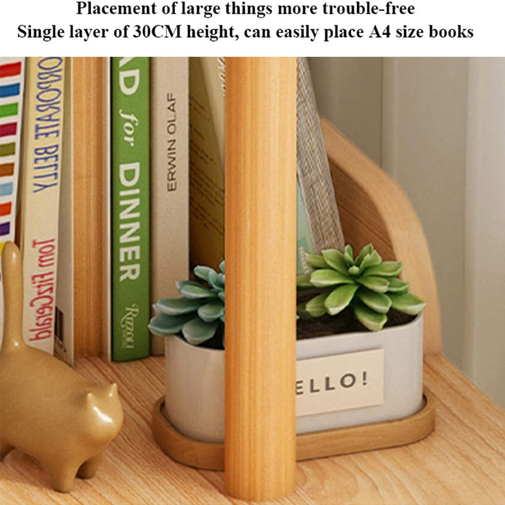 Space-Saving 4-Tier Slim Storage Shelf