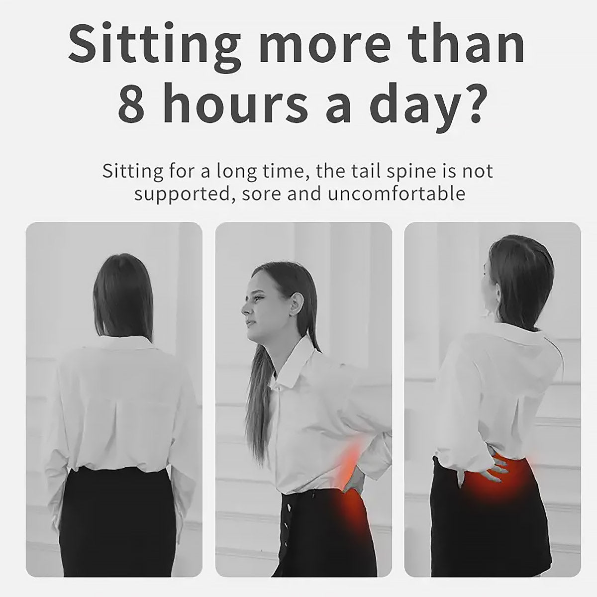 U-Hollow Ventilated Memory Foam Seat Cushion