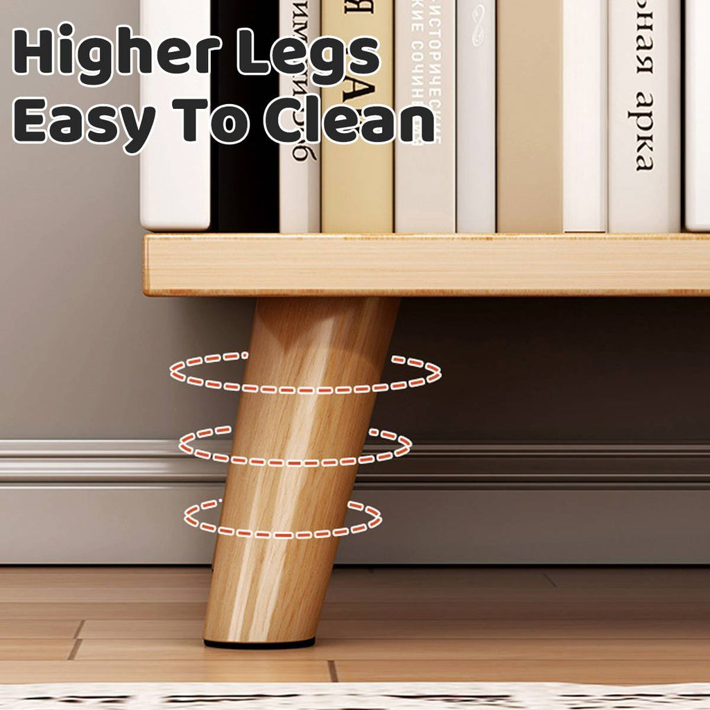 Modern Minimalist Bedside Table Bedroom Nightstand with Storage Drawer Shelf