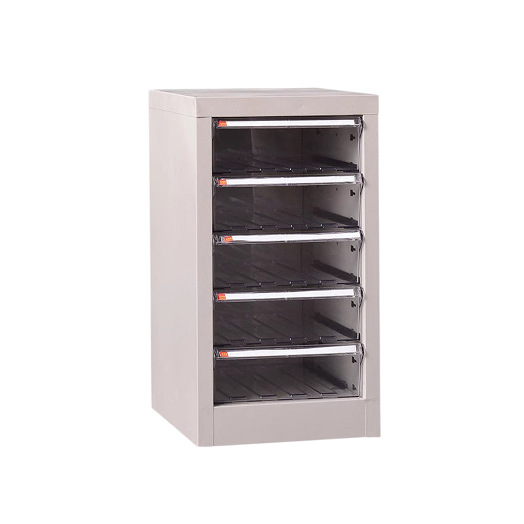 A4 Storage Tower with 5 or 12 Clear-Front Drawers