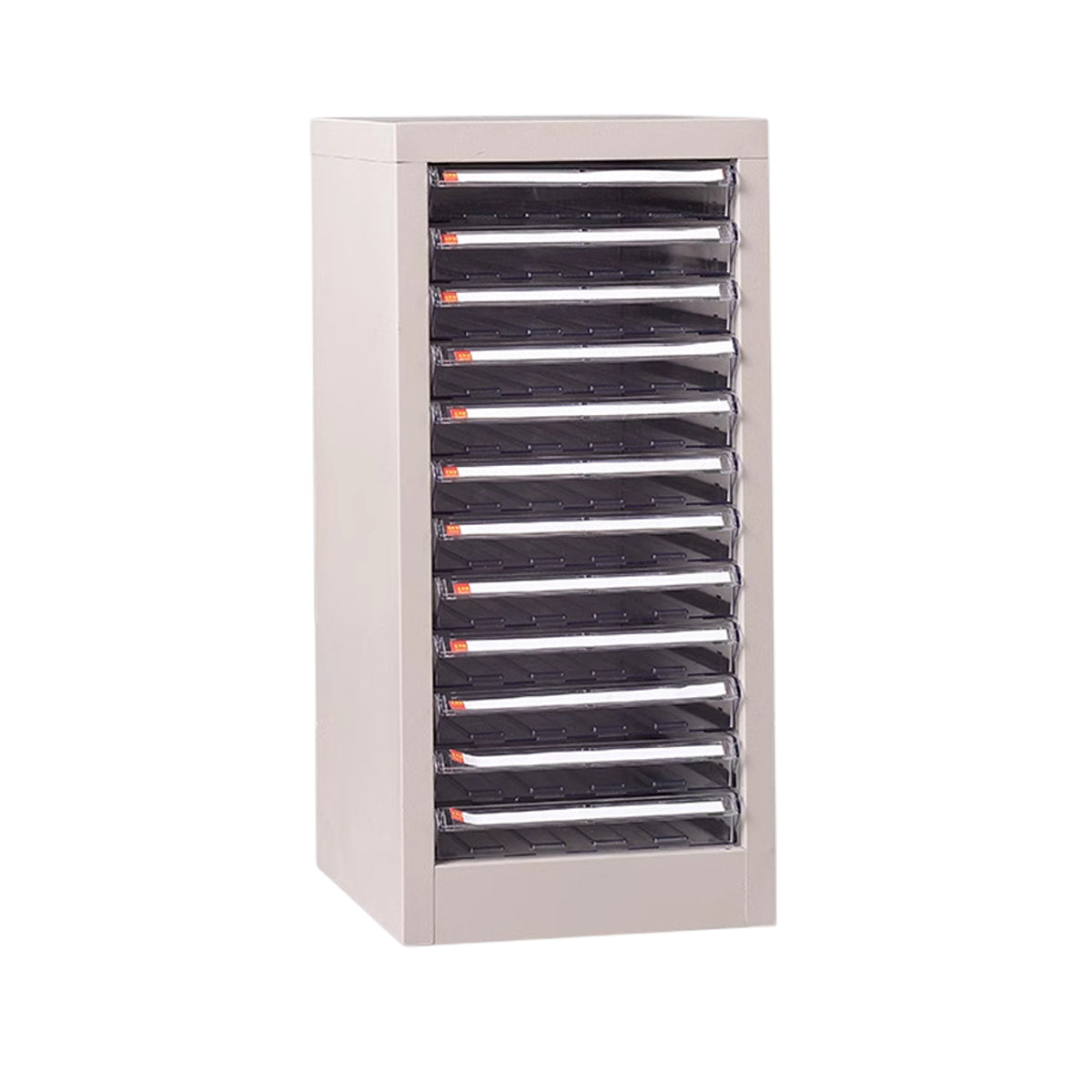 A4 Storage Tower with 5 or 12 Clear-Front Drawers