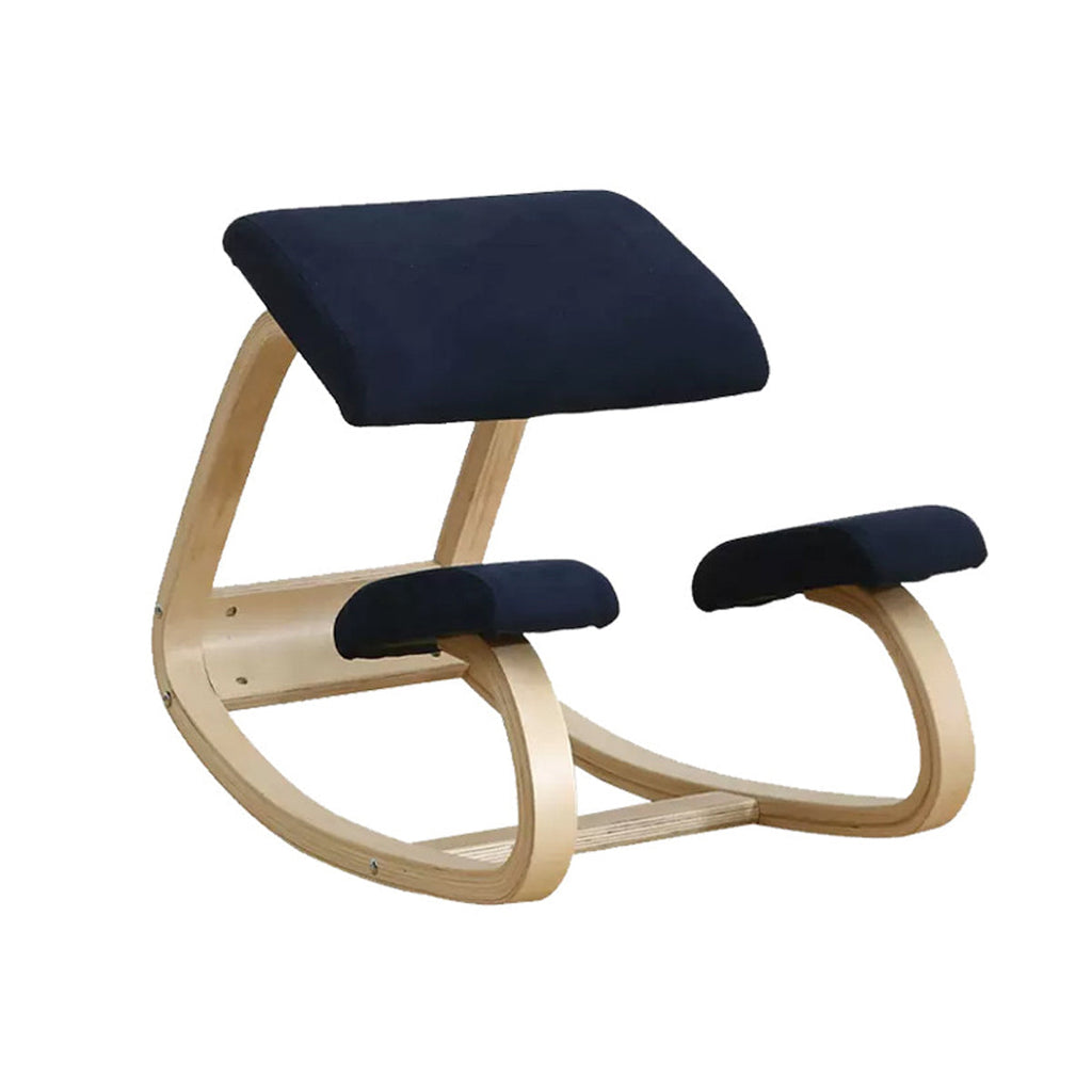 Posture Kneeling Stool Featuring a Rocking Base