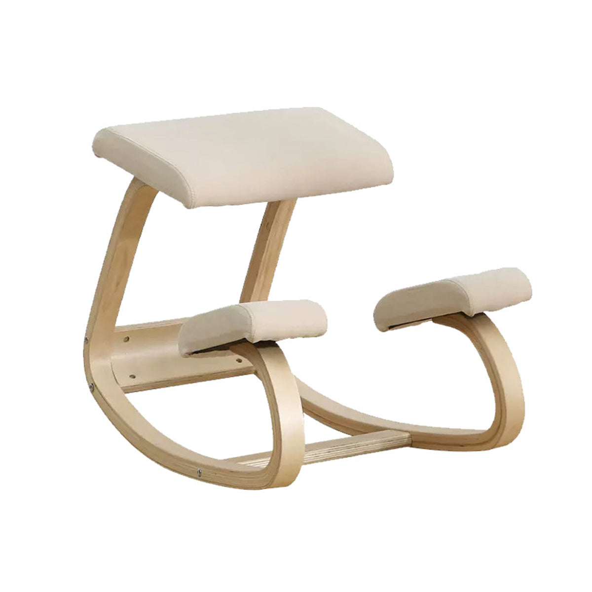 Posture Kneeling Stool Featuring a Rocking Base