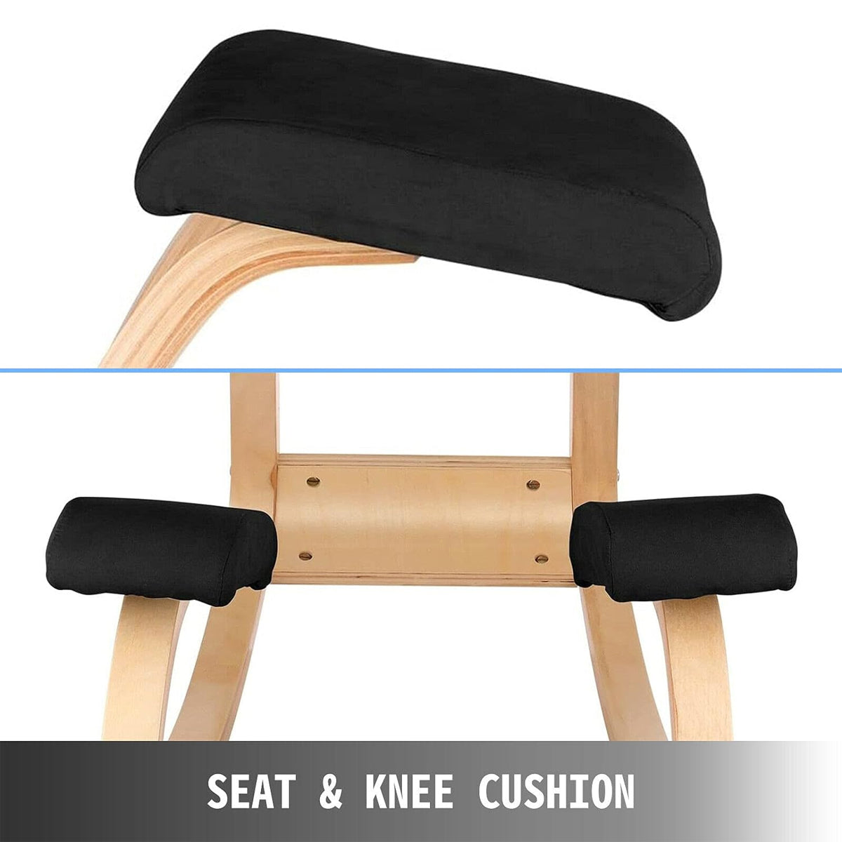 Posture Kneeling Stool Featuring a Rocking Base