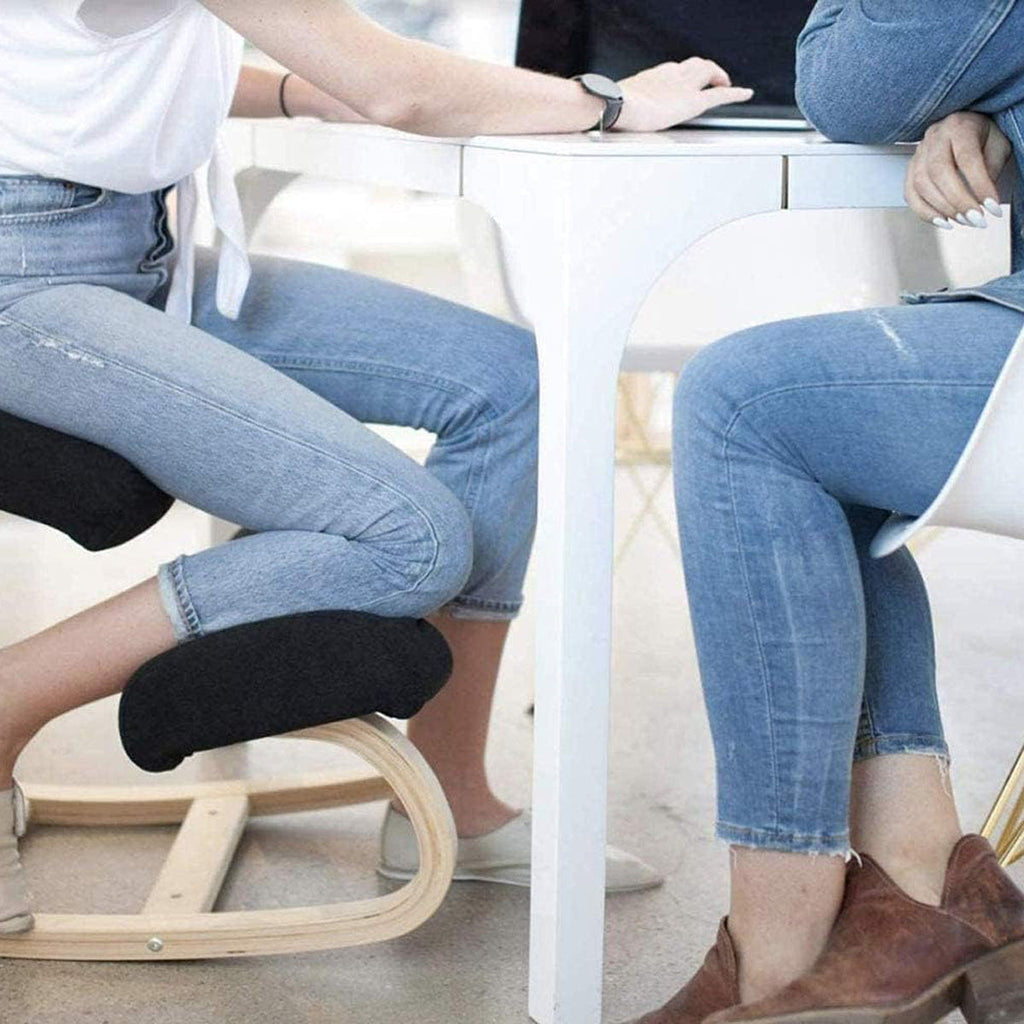 Posture Kneeling Stool Featuring a Rocking Base