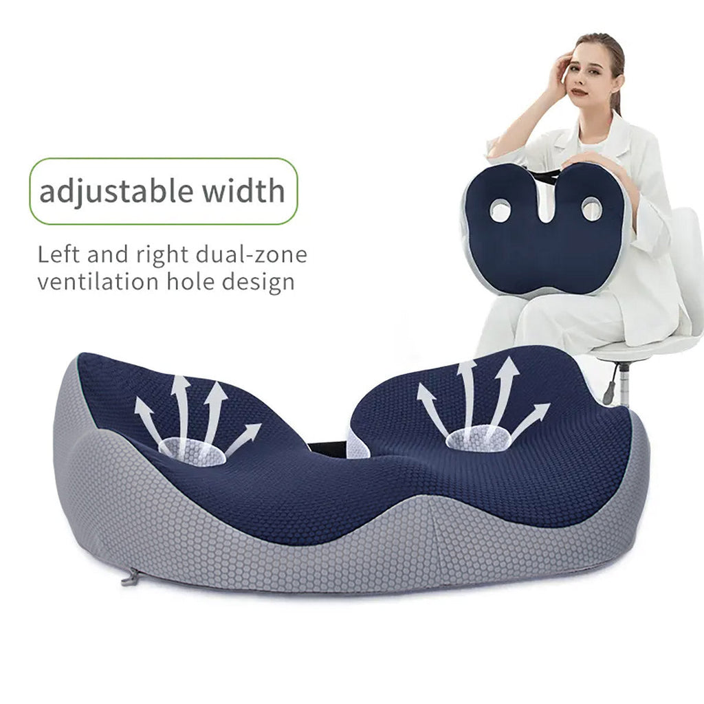 U-Hollow Ventilated Memory Foam Seat Cushion
