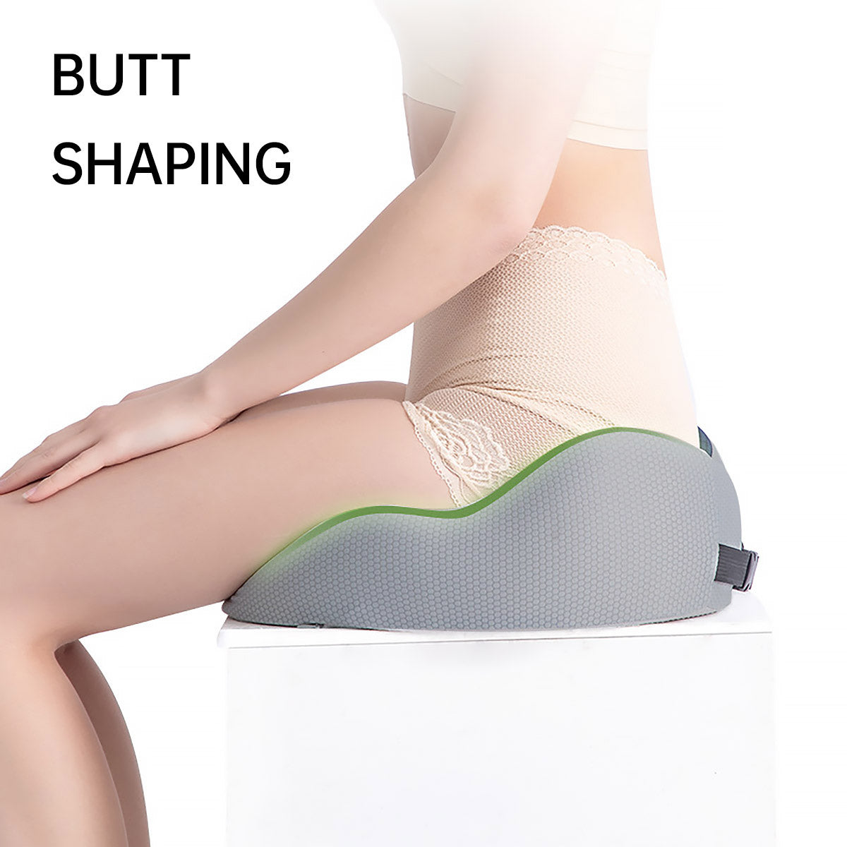 U-Hollow Ventilated Memory Foam Seat Cushion