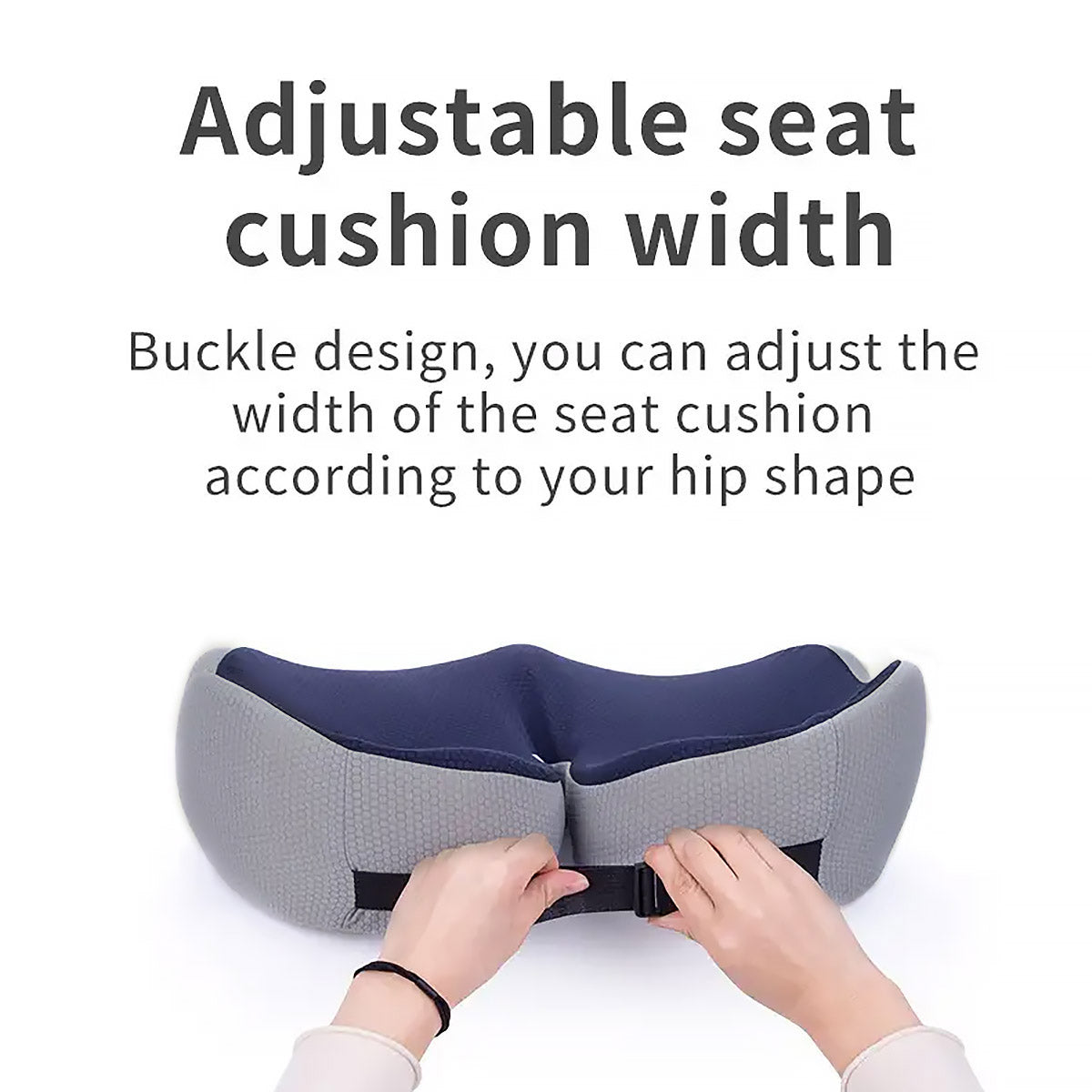 U-Hollow Ventilated Memory Foam Seat Cushion