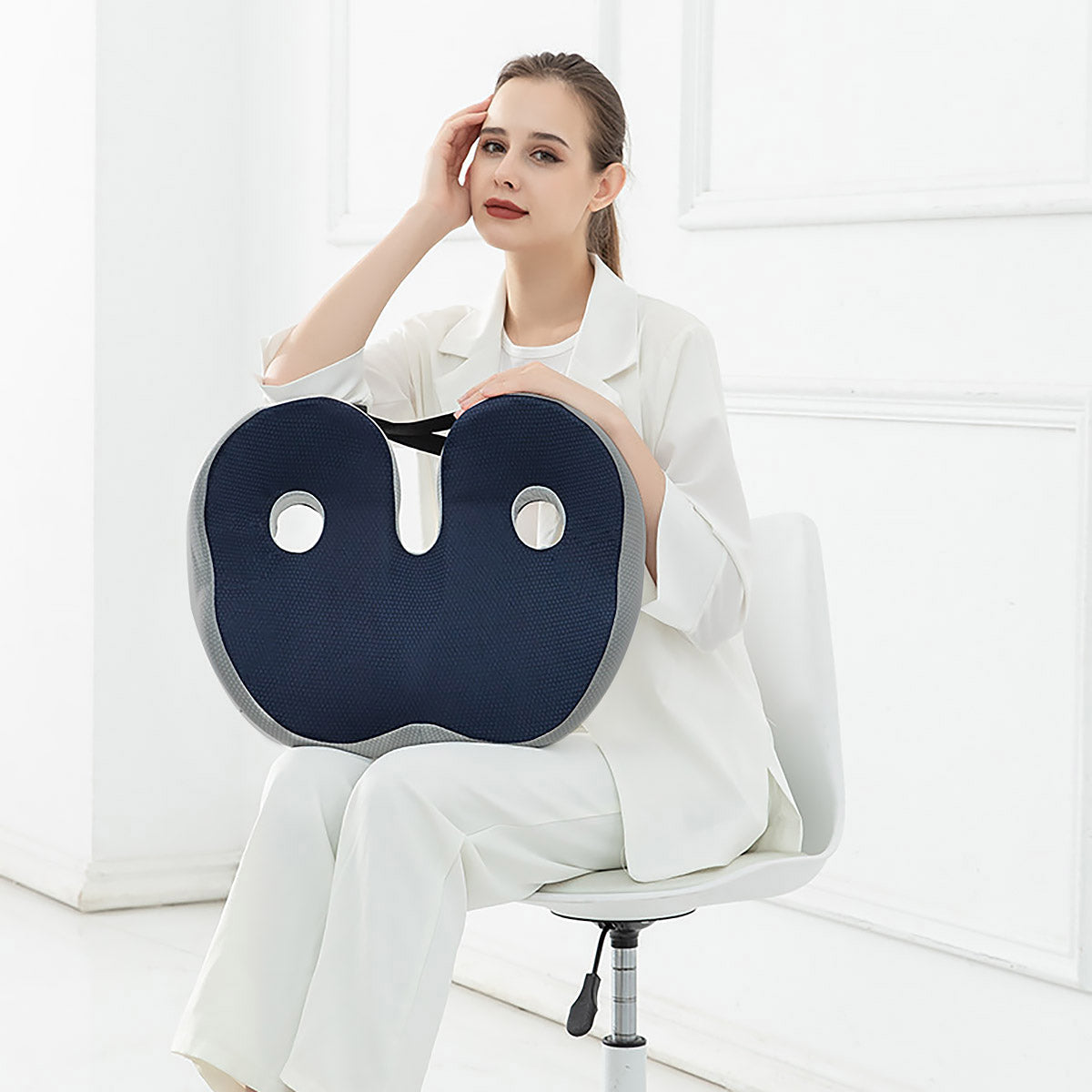 U-Hollow Ventilated Memory Foam Seat Cushion