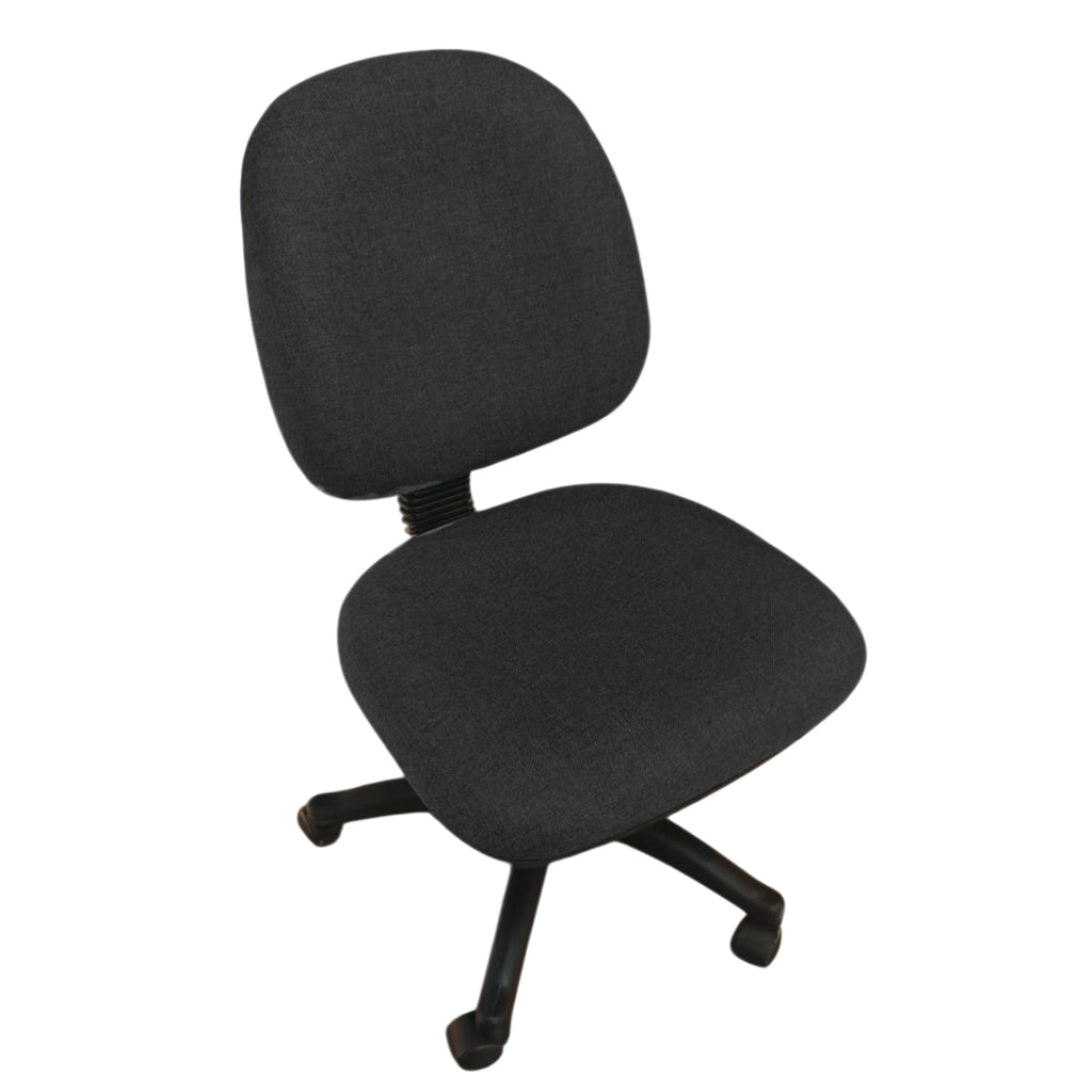 High-Back Fabric Office Task Chair with 5-Wheel Base