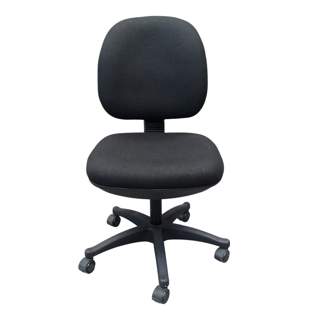 High-Back Fabric Office Task Chair with 5-Wheel Base