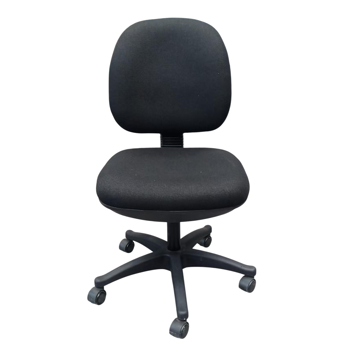 High-Back Fabric Office Task Chair with 5-Wheel Base