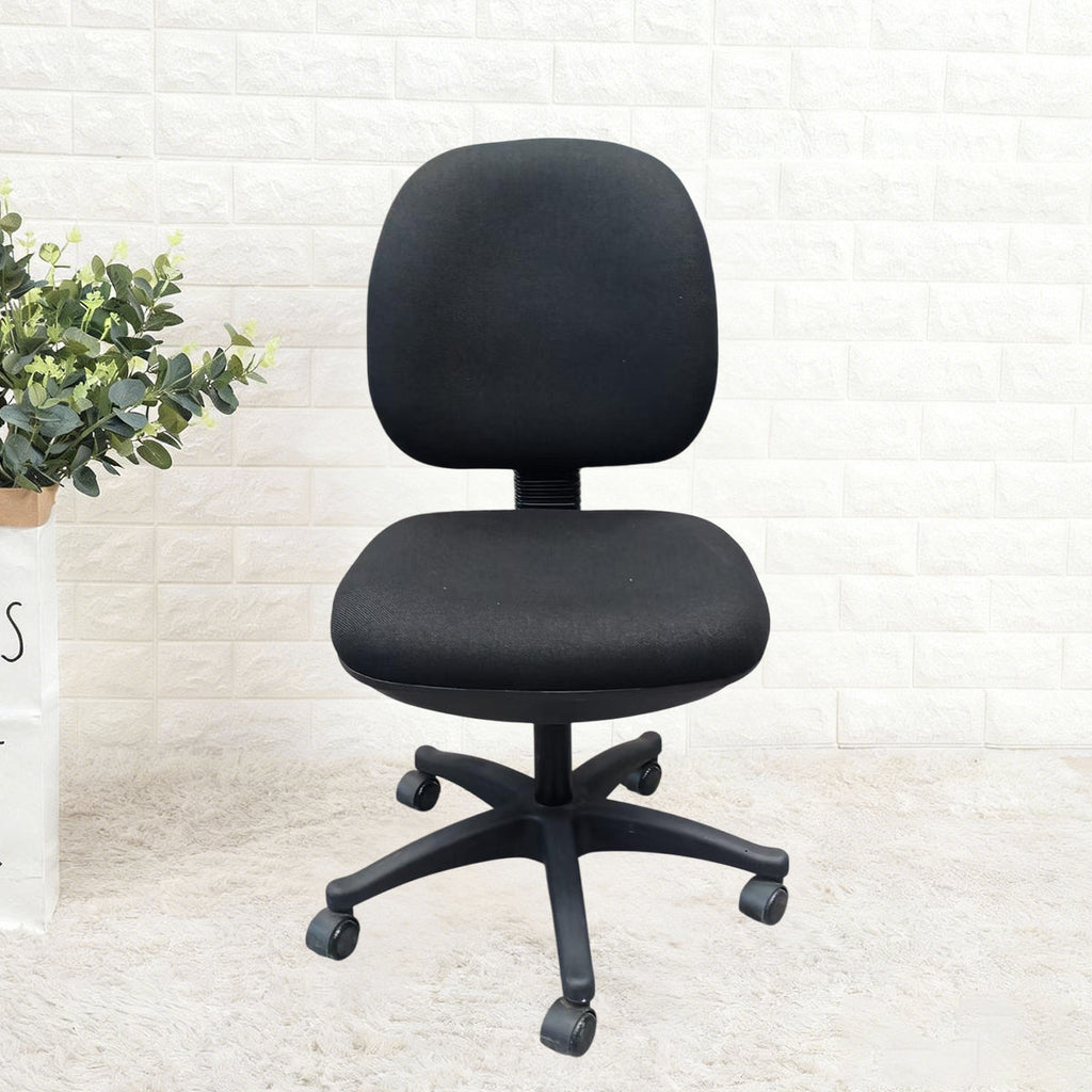 High-Back Fabric Office Task Chair with 5-Wheel Base