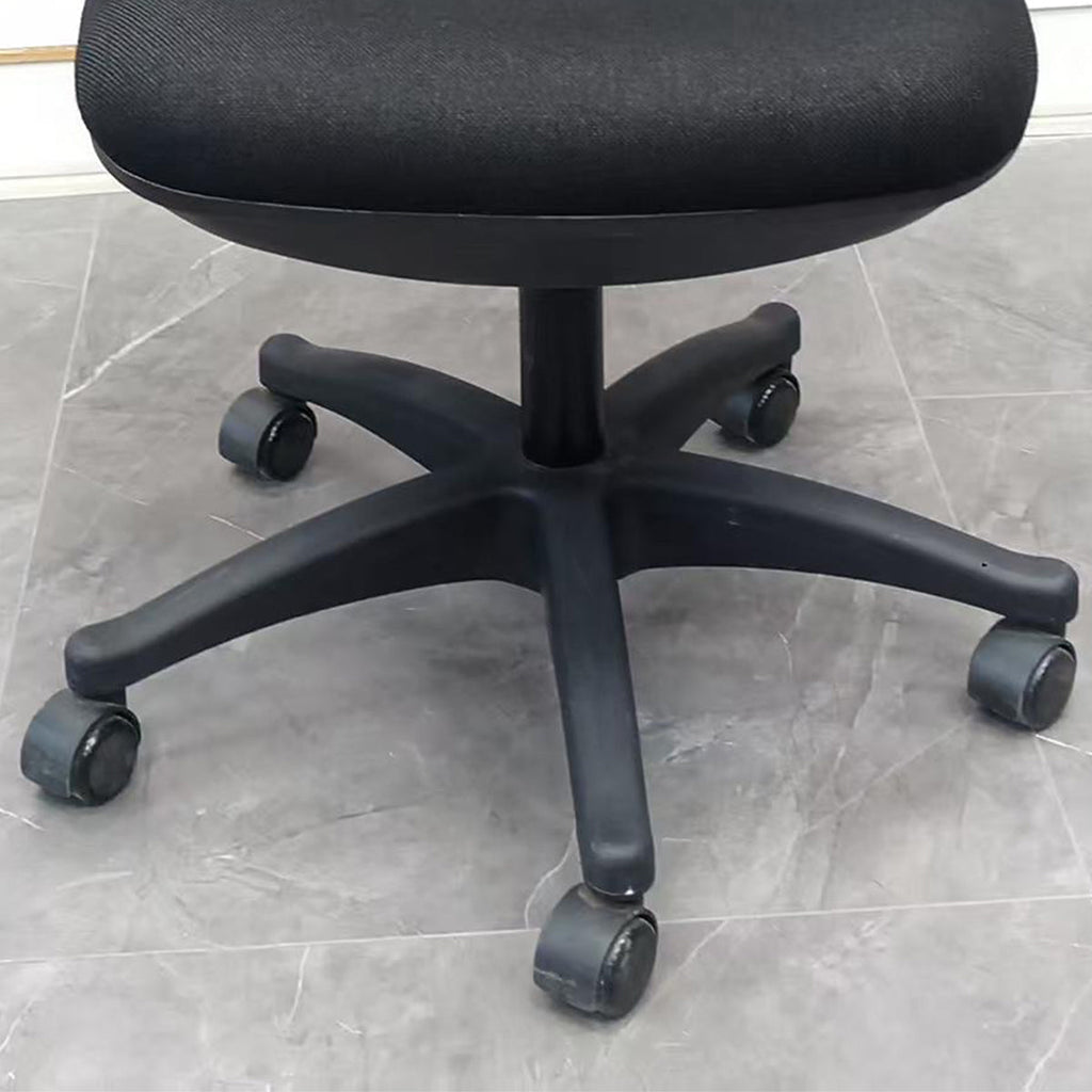 High-Back Fabric Office Task Chair with 5-Wheel Base