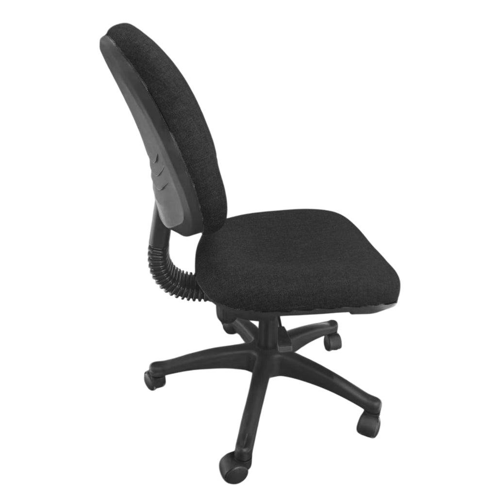 High-Back Fabric Office Task Chair with 5-Wheel Base